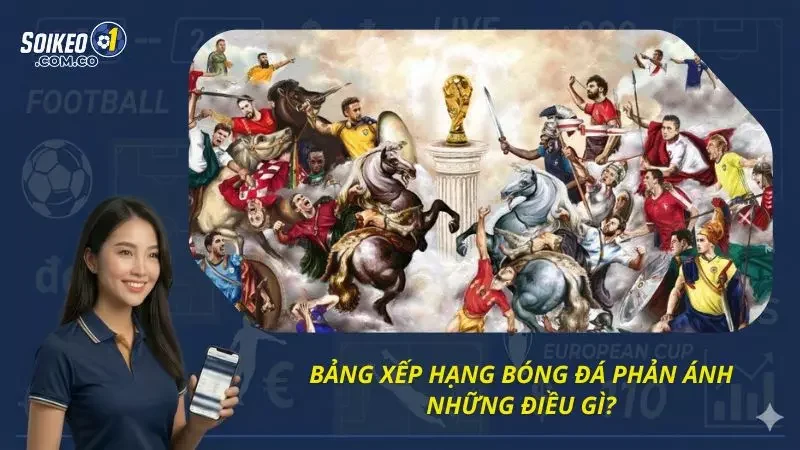 Những con số biết nói của bảng xếp hạng